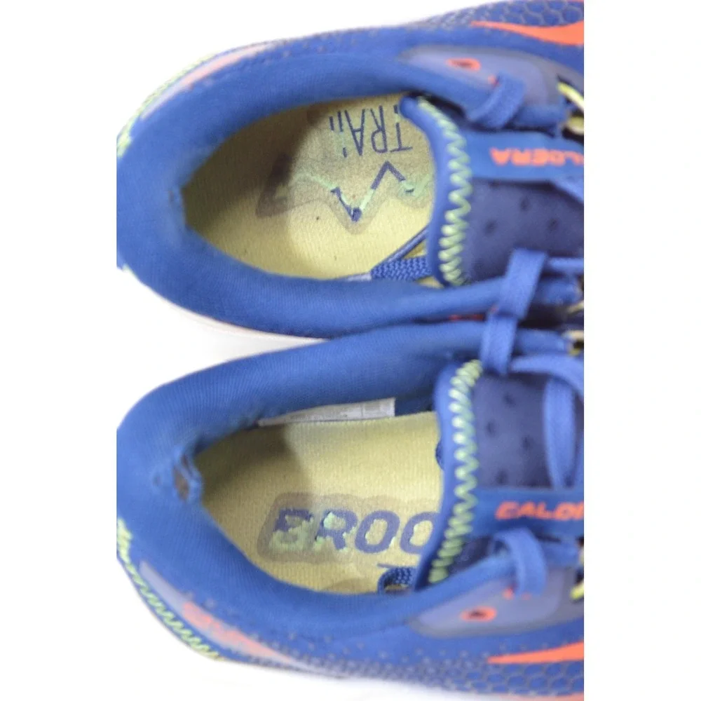 Brooks Caldera 6 Shoes Mens‎ Size 8 Blue Trail Running Sneakers Cushion Athletic